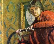 Walter Sickert Cicely Hey oil painting on canvas